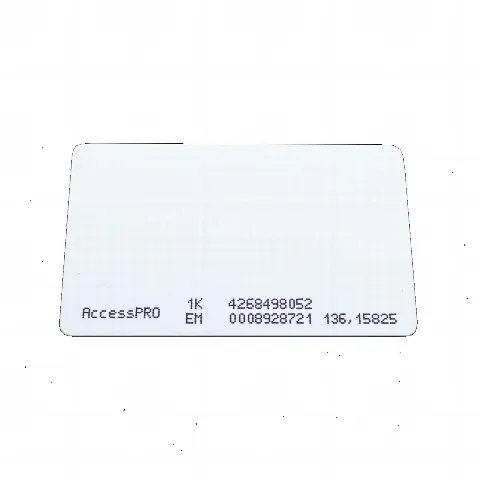 Tarjeta Dual / Proximidad 125 KhZ (tipo EM)+ MIFARE 13.56 Mhz 1Kb