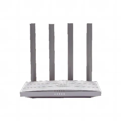 Router inalámbrico AC 1200 doble banda 1 puerto WAN 10/100/1000 Mbps Y  4 puertos LAN 10/100/1000 Mbps