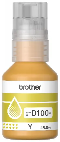Tinta BROTHER BTD100Y