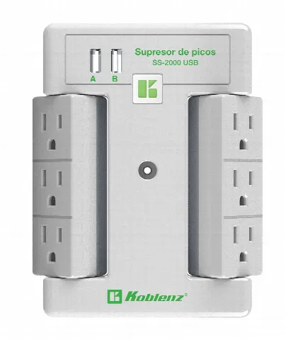 Supresor de Picos KOBLENZ SS-2000 USBAC