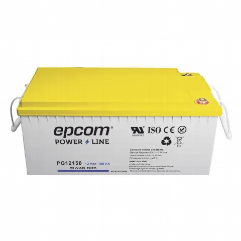 Batería GEL OPzV / 12 Vcc / 150 Ah / Ciclo Profundo / Descarga 500 A / Vida Útil 20 Años
