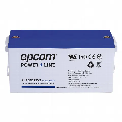 Batería AGM-VRLA / Ciclo Profundo / 12 Vcc / 150 Ah / Terminales T5 / Carcasa UL94-HB