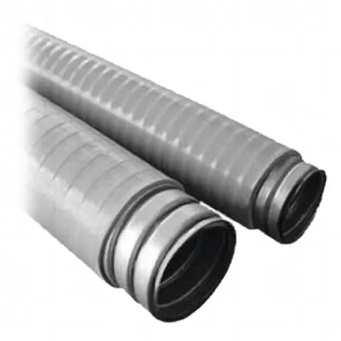 Tubo Flexible tipo Liquidtight de 3/4 (19 mm). Acero + PVC. Rollo de 50 Metros.