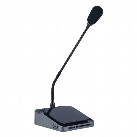 Micrófono Inalámbrico de Mano / Rango UHF 640-690 MHz / Potencia Ajustable 7 Niveles / Autonomía >10 Horas / Display OLED / Mute por Caída