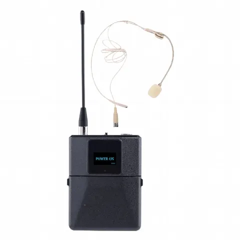 Micrófono Inalámbrico Digital / Banda U 540-690 MHz / Modulación pi/4-DQPSK / Autonomía 10 Horas / Display OLED / Potencia Ajustable 10 dBm
