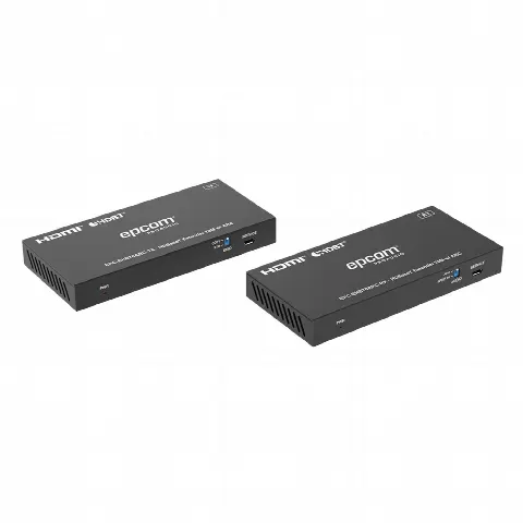 Extensor HDMI HDBaseT / 4K@60Hz / 70 m (229.7 ft) / 18 Gbps / ARC / IR Bidireccional / RS232 / PoC / Cat5e/6