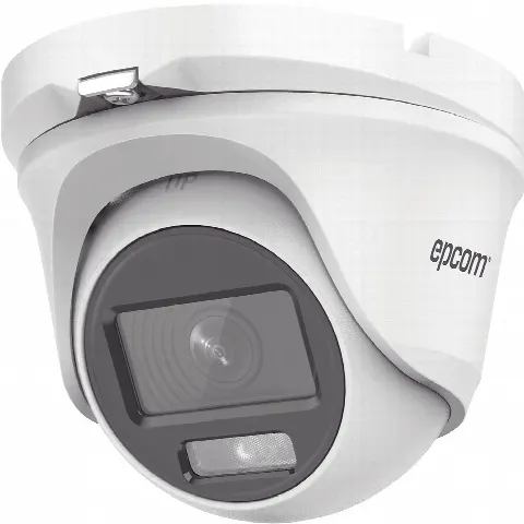 Cámara Eyeball TurboHD / 3K 2960x1665 / Lente 2.8 mm / ColorVu Luz Blanca 20 m (65.6 ft) / Audio por Coaxitron / IP66 / dWDR / 4 Tecnologías TVI-AHD-CVI-CVBS / Exterior