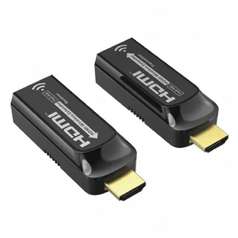 Extensor HDMI Inalámbrico / Full HD 1080p@60Hz / Alcance 20 m (65.6 ft) / Banda 5 GHz / Latencia 130-170 ms / Plug and Play