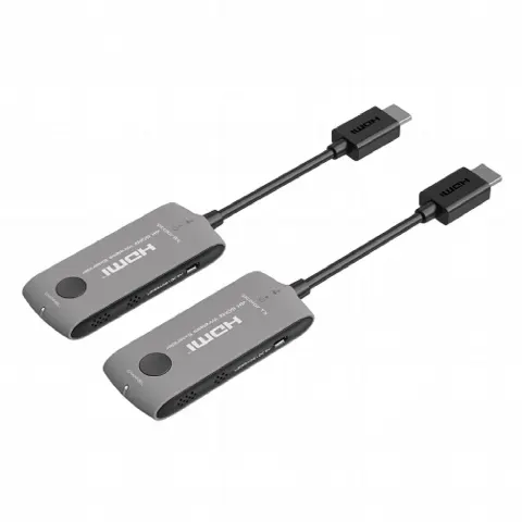 Extensor HDMI Inalámbrico / 4K@60Hz / HDMI 2.0 / Alcance 20 m (65.6 ft) / Wi-Fi 6 / 16:1 Multicast / HDCP 2.2