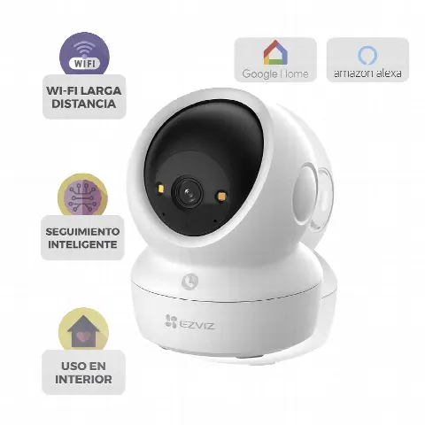 Cámara PT IP / 4K 8 Megapixel / Wi-Fi Dual 2.4/5 GHz / Visión Nocturna Color 10 m (32.8 ft) / Audio Bidireccional / Seguimiento Automático