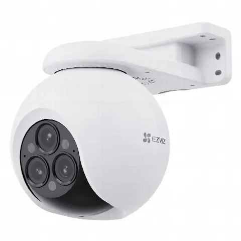 Cámara PT IP / Triple Lente / 2K+ / Zoom Óptico 12x / Wi-Fi 2.4 GHz / Panorámica 360° / Audio Bidireccional / IP67