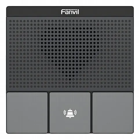 Mini Intercomunicador IP / Wi-Fi 2.4/5 GHz / 2 Líneas SIP / Audio HD / IP54 / PoE 802.3af / 1 Relé E/S
