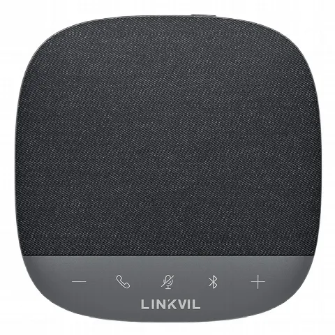 Altavoz-Micrófono Portátil / Bluetooth 5.4 / USB-A/C / 3 Micrófonos Omnidireccionales / Alcance 1.5 m (4.9 ft) / Batería 16 Horas / ENC/ANS/AGC