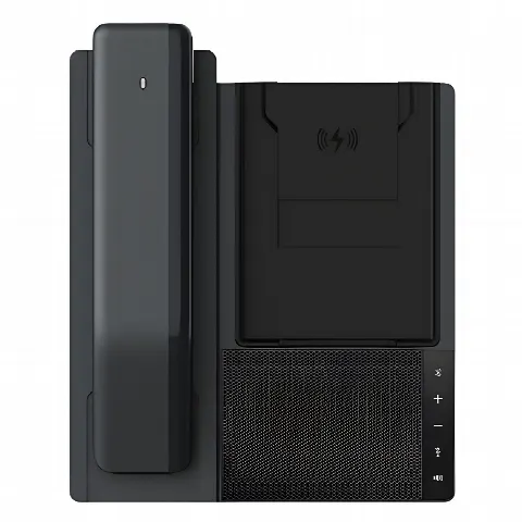 Estación Telefónica Todo en Uno / Bluetooth 5.4 / Handset Inalámbrico HD / Carga Inalámbrica Qi / Altavoz de Conferencia / Compatible PC y Smartphone