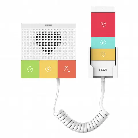 Intercomunicador SIP / Wi-Fi Dual Band / 6 Botones Antibacteriales / IP54 / 1 Relevador / Audio HD