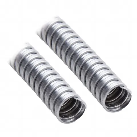 Tubo Flexible de 1/2 (13 mm) en Acero Galvanizado. Rollo con 50 m. 
