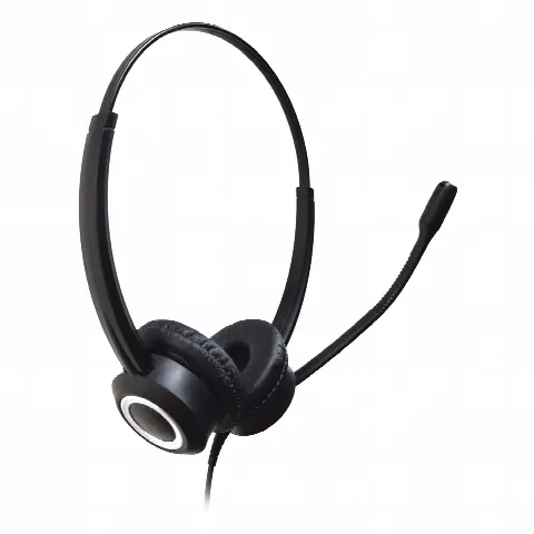 Audífonos USB Profesionales / Audio HD / Micrófono con Cancelación de Ruido / Diadema Ajustable / Controles Integrados / Compatibilidad Universal