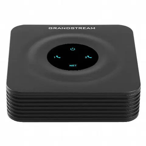 Adaptador de Teléfonos Analógicos ATA / 2 Puertos FXS / 2 Perfiles SIP / Ethernet 10/100 Mbps / Cifrado TLS y SRTP / Conferencia 3 Vías