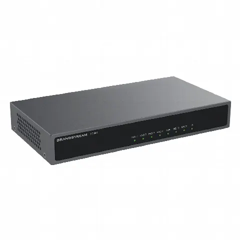 Gateway VoIP / 4 Puertos FXO / 1 Puerto FXS / 3 Perfiles SIP / PoE / NAT / Fax T.38 / Conferencia 3 Vías / Cifrado AES / Failover SIP