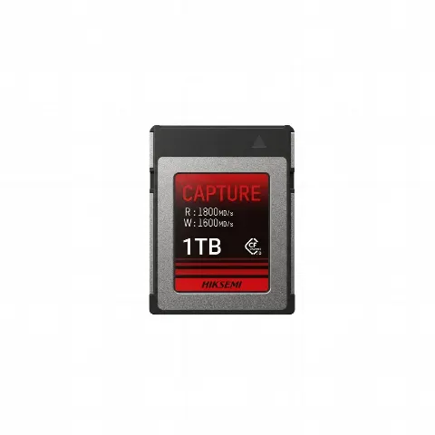 Tarjeta CFexpress Tipo B / 1 TB / Lectura 1800 MB/s / Escritura 1600 MB/s / PCIe Gen 3×2 / 8K RAW