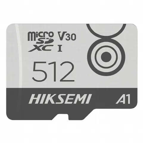 Tarjeta MicroSD / 512 GB / 100 MB/s Lectura / 85 MB/s Escritura / Clase 10 U3 V30 / TLC NAND / Videovigilancia Móvil 24/7 / -25°C a 85°C