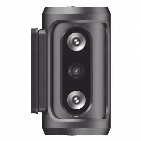 Cámara Móvil IP / 5 Megapixel / Lente 8 mm / IR 20 m (65.6 ft) / ANPR Integrado / IP68 / IK10 / WDR 120 dB / RJ45 / Exterior