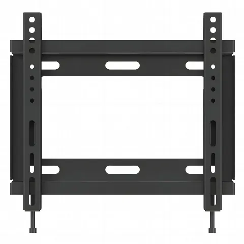 Soporte de Pared para Monitor / 19" a 40" / Carga 30 kg (66 lb) / VESA 200x200 mm / Acero SPCC / 250x220x25 mm (9.84"x8.66"x0.98")