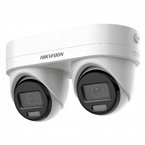 Cámara IP Dual Lente / 4 Megapixel por Sensor / WDR 120 dB / IR 10 m (32.8 ft) / IP67 / IK10 / PoE / Audio Bidireccional