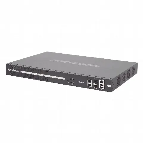 Decodificador de Vídeo IP / 8 Salidas HDMI 4K UHD / 128 Canales Simultáneos / Videowall 25 Cámaras por Pantalla / Dual Ethernet Gigabit / Fibra Óptica