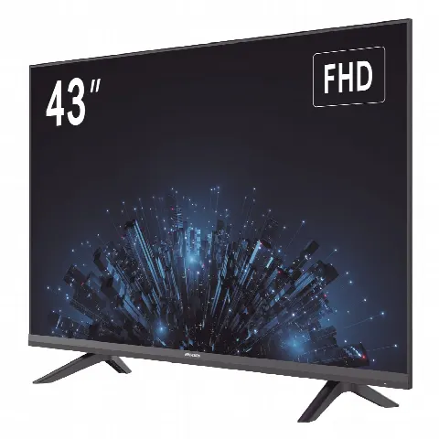 Monitor LED / 43 pulgadas Full HD 1920x1080 / Uso 24-7 / Contraste 4000:1 / HDMI VGA USB / VESA 200x200 / Bocinas 10W x2