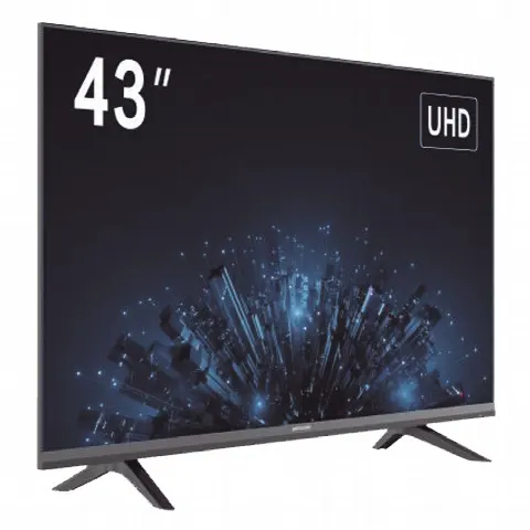Monitor LED 4K / 43" / Uso 24-7 / HDMI x3 / Contraste 4000:1 / VESA 200x200 / Bocinas 10W