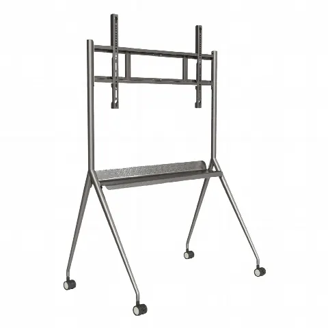 Soporte de Piso Móvil / Pantallas 86" y 98" / VESA 400x200 a 600x400 / Carga 135 kg / Estructura Metálica