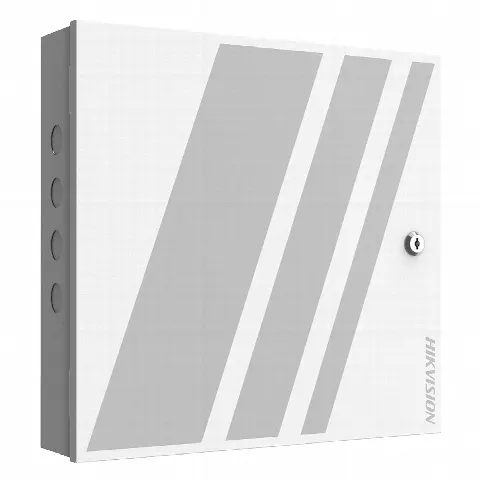 Controlador de Acceso / 4 Puertas / 8 Lectores / 100,000 Tarjetas / 10,000 Huellas / Gestión en Nube / Gabinete con Fuente 12V 8A / Soporte Batería de Respaldo