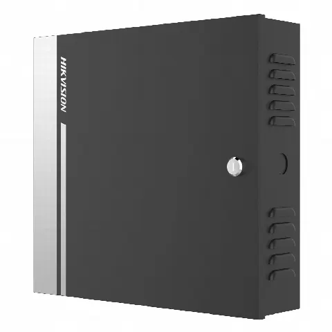 Controlador de Acceso / 2 Puertas / 4 Lectores Wiegand / 10,000 Tarjetas / 50,000 Eventos / TCP/IP / Gabinete Metálico / Fuente 12VCC 8A