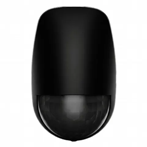 Detector PIR Inalámbrico Interior / 52 Zonas / Rango 15 m (49.2 ft) / Ángulo 85.9° / Inmunidad Mascotas 30 kg / Tri-X Wireless 433 MHz / AES-128 / Batería 5 Años / Negro
