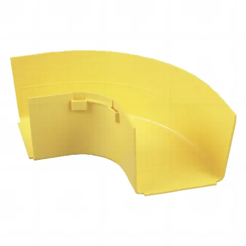 Ángulo Recto a 90º Horizontal, Para Canaletas FiberRunner? 4X4, Color Amarillo