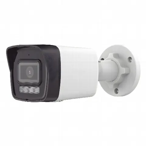 Cámara Bala IP / 4 Megapixel / Lente 2.8 mm / Dual Light 30 m (98.4 ft) / Micrófono Integrado / AcuSense Lite / IP67 / PoE / Exterior
