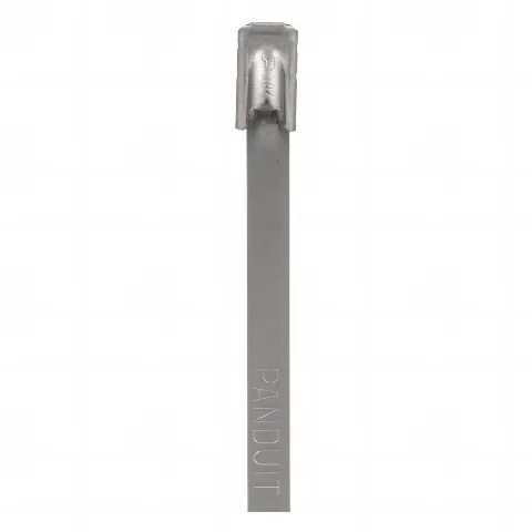 Cincho PanSteel de Acero Inoxidable Tipo 304, 362mm largo x 4.6mm ancho, Color Metálico, Paquete de 100pz