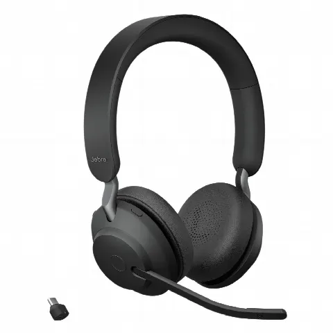 Auricular Estéreo Inalámbrico / 37 Horas Autonomía / Cancelación Activa de Ruido / Busylight Omnidireccional / Dongle USB-C / 3 Micrófonos MEMS