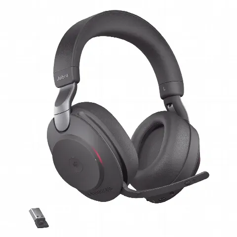 Auricular Profesional Inalámbrico / Cancelación de Ruido Activa Híbrida / 10 Micrófonos / Bluetooth 5.0 Dual / Autonomía 37 Horas / Indicador de Ocupado 360°