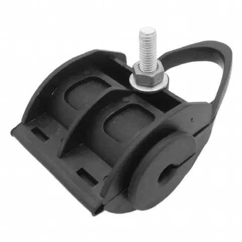 Herraje de Suspensión Dieléctrico / Cable ADSS 8-12 mm / Span 50-100 m (164-328 ft) / Fibra Óptica de Alto Rendimiento / Diseño para Cables Redondos