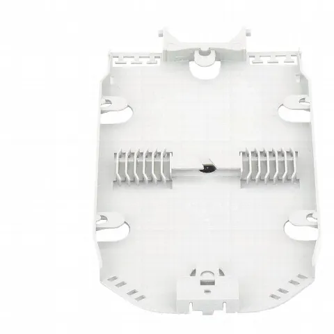 Charola de Empalme para Fibra Óptica / 24 Empalmes por Fusión / Compatible con LP-FOSCV48 / Diseño Compacto