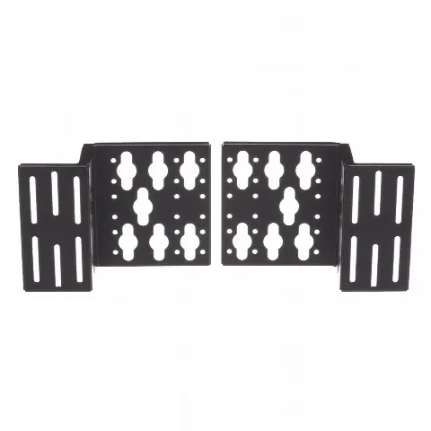 Kit de Soportes para PDU Vertical / Racks 4 Postes / Acero Resistente / Altura 152 mm (6 in) / Profundidad 216 mm (8.5 in) / Color Negro / RoHS