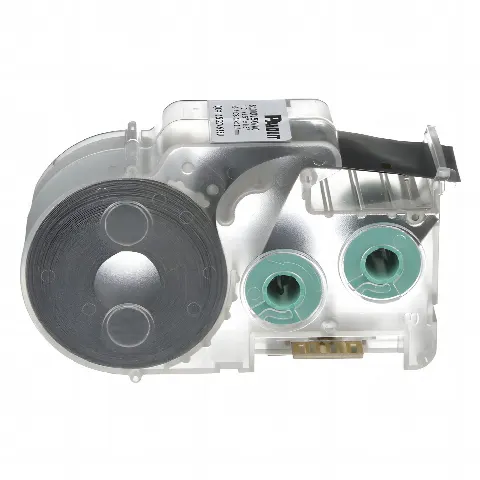Casete de 200 Etiquetas Autolaminadas de 25.4 x 38.1 mm (1.5 in), para Cables de 4 a 8.1 mm (0.32 in) de Diámetro, Área de Impresión Color Blanco