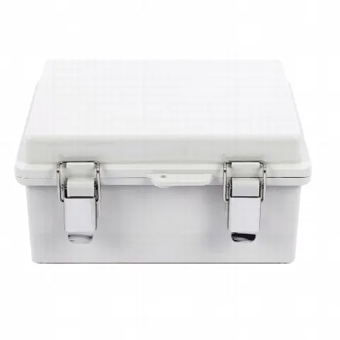 Gabinete de Protección IP / IP66 / ABS / 170 x 220 x 110 mm / Cierre con Candado / Uso en Intemperie