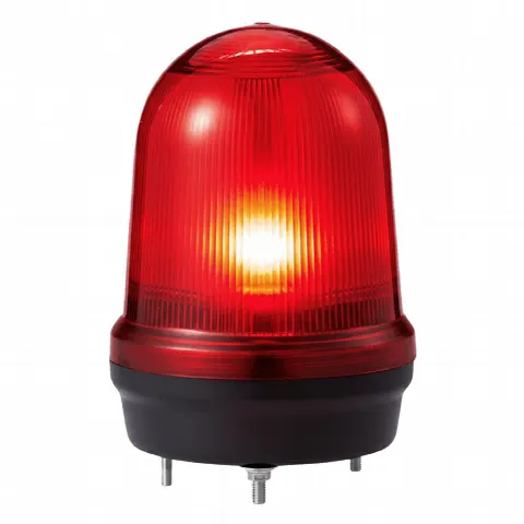 Torreta LED Industrial / 4 Patrones Destello / Rojo / 12-24 VCD / IP65 / -30°C a +50°C