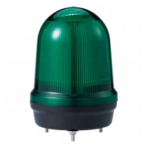 Señalizador LED Industrial / 4 Modos de Luz / 110-220 VCA / Verde / IP65 / -30°C a +50°C