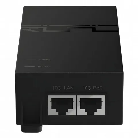 Inyector PoE / 56V / 1.08A / 60W / 2 Puertos Multi-Gigabit 10G / IEC C5 / Entrada 100-240V