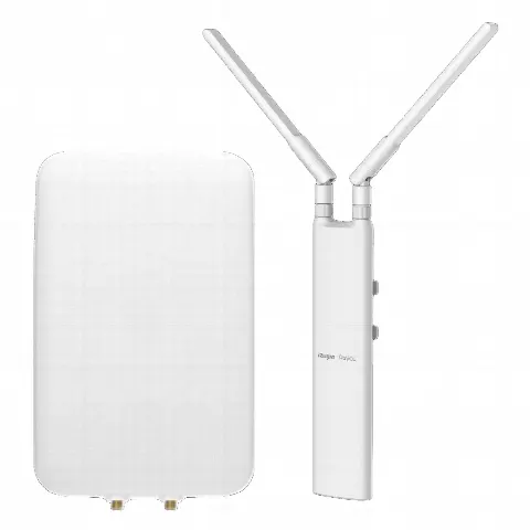 Punto de Acceso Mesh para Exterior / Wi-Fi 5 802.11ac Wave 2 / Sectorial 90° / 15 dBi / Dual Band 2.4 y 5 GHz / PoE Gigabit / IP65