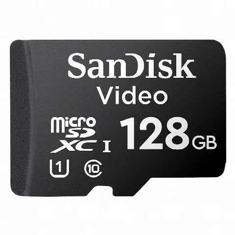 Memoria microSD / 128 GB / Alta Resistencia / Videovigilancia / Clase 10 / 80 MB/s / -25°C a 85°C